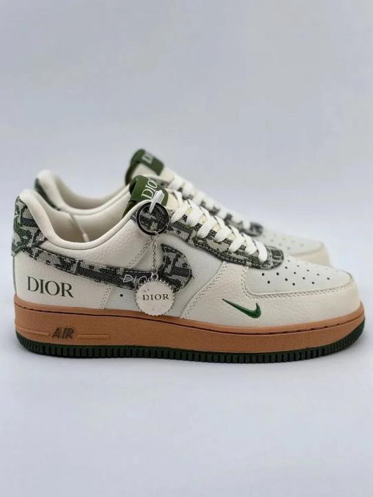 NIKKE AIRFORCE 1 X DIOOR BEIGE GREEN