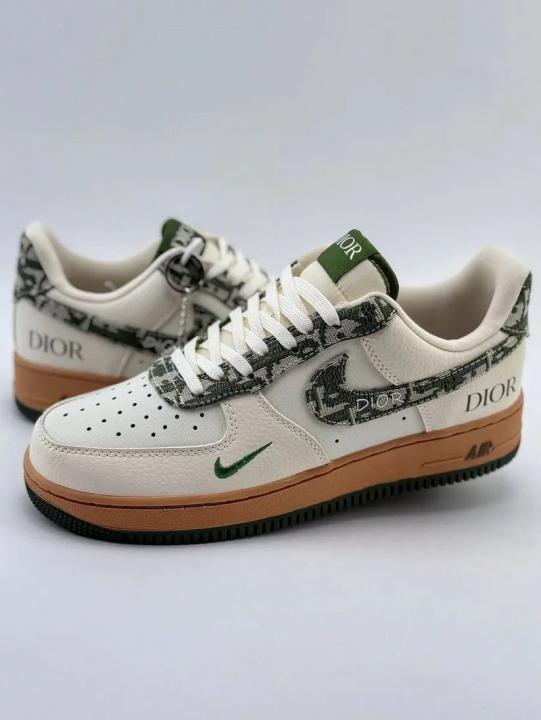 NIKKE AIRFORCE 1 X DIOOR BEIGE GREEN