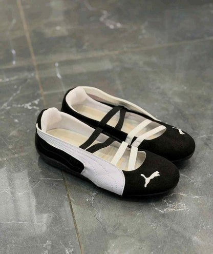 Pummaa Speedcat Ballet Suede Warm White Black