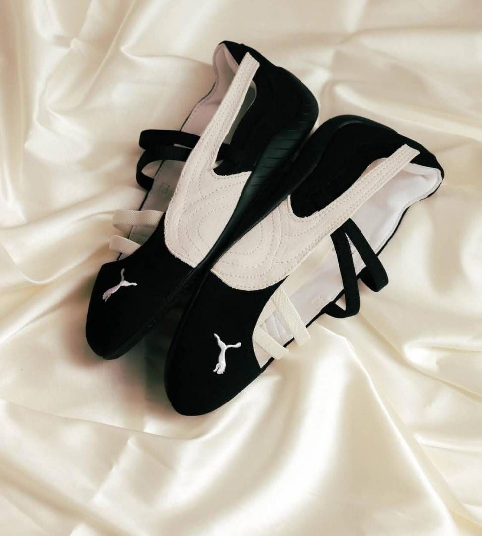 Pummaa Speedcat Ballet Suede Warm White Black