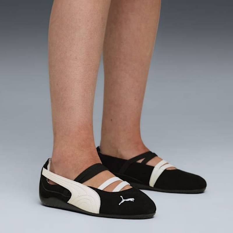 Pummaa Speedcat Ballet Suede Warm White Black
