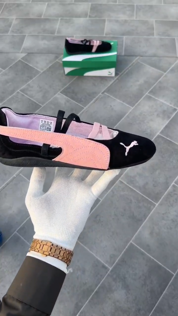 Pummaa Speedcat Ballet Black Pink