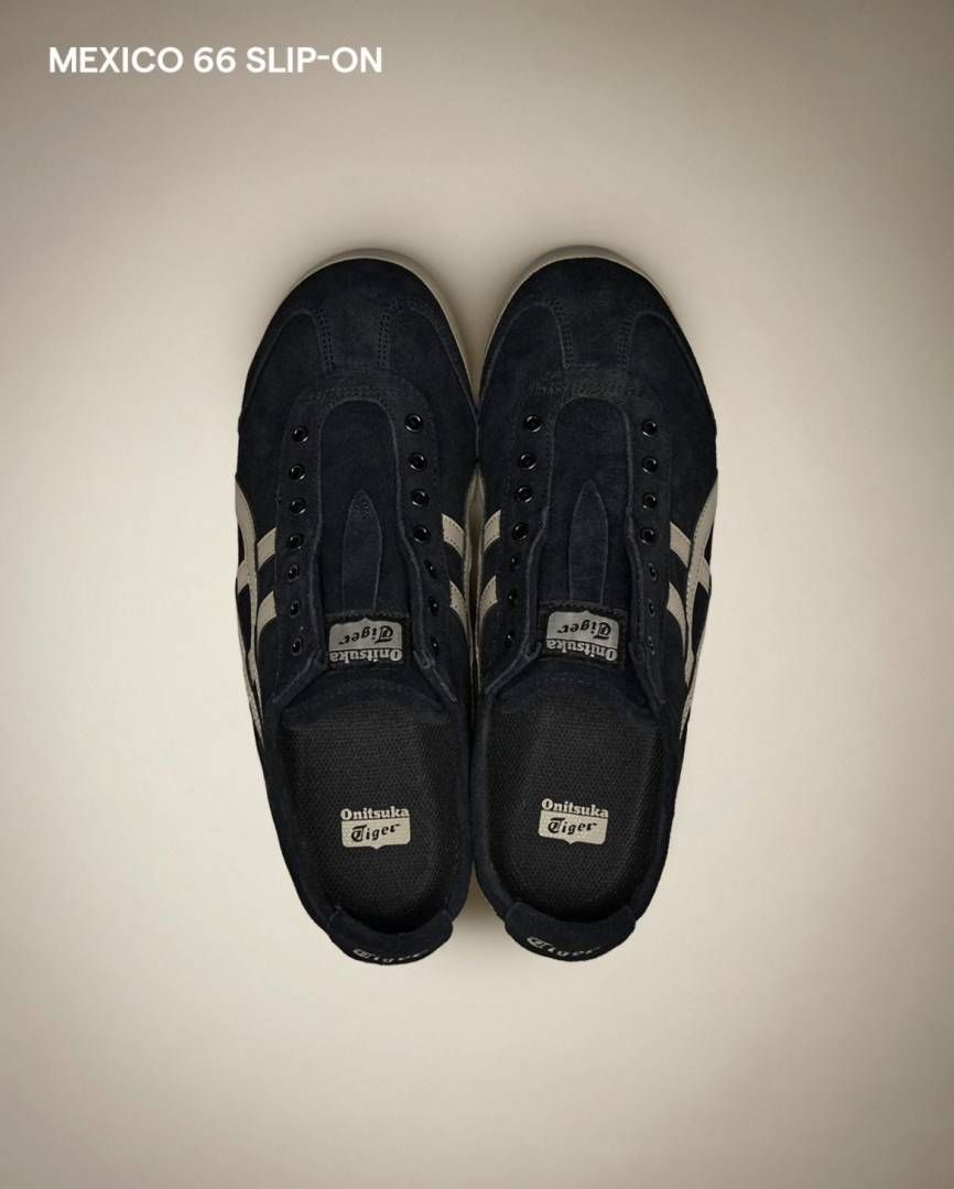 Onitsuk Tiger Mexico 66 Slipon Black Putty 1st leather  Fix