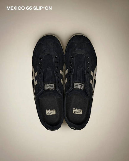 Onitsuk Tiger Mexico 66 Slipon Black Putty 1st leather  Fix