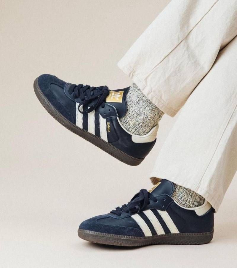 ADIDAAS SAMBA NAVY NIGHT GUM MENS FIX