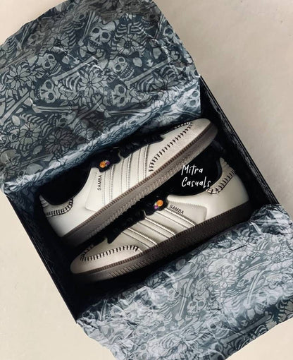 ADIDAAS SAMBA DIA DE MUERTOS PACK OF WHITE