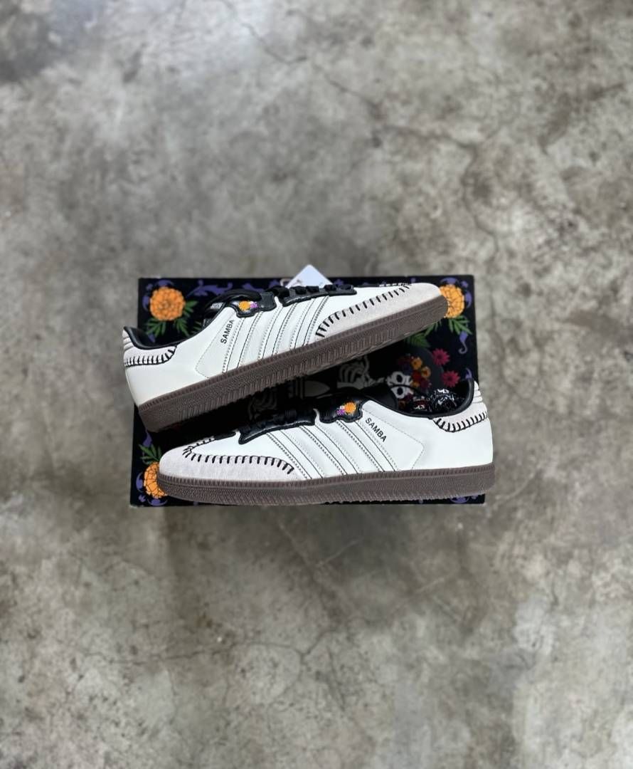 ADIDAAS SAMBA DIA DE MUERTOS PACK OF WHITE
