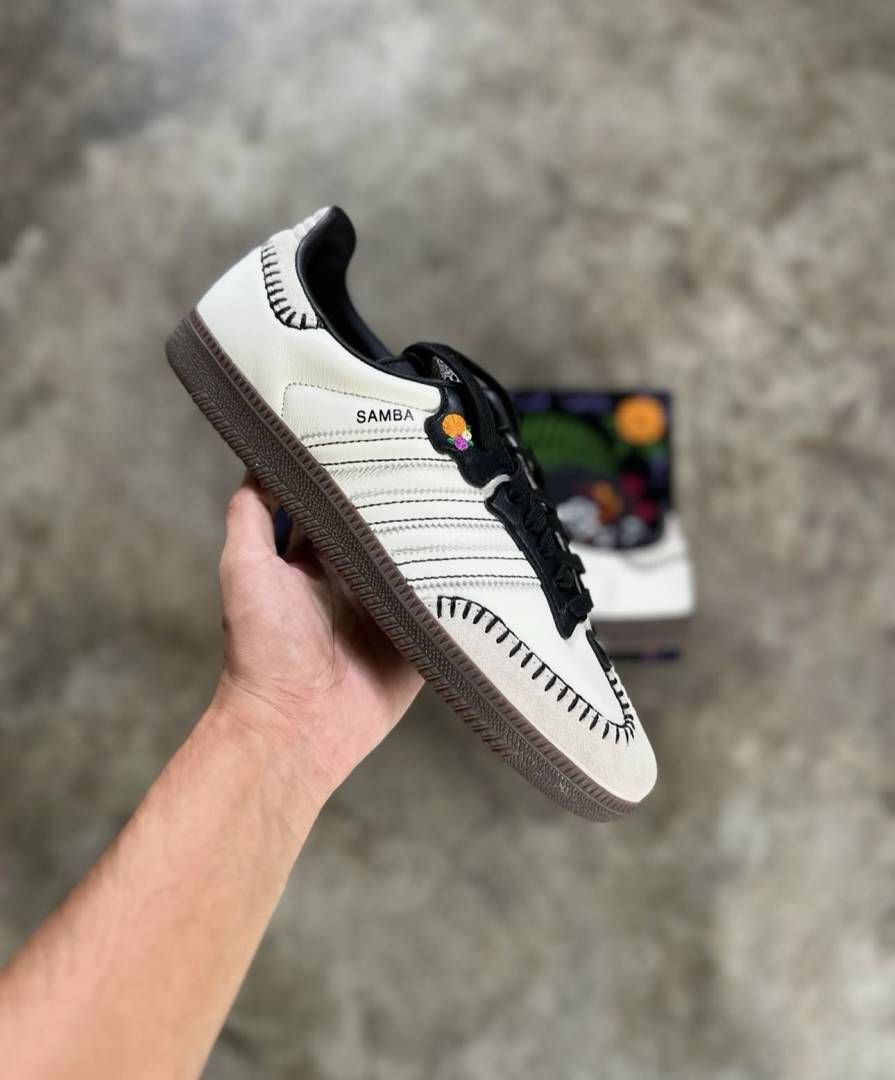 ADIDAAS SAMBA DIA DE MUERTOS PACK OF WHITE