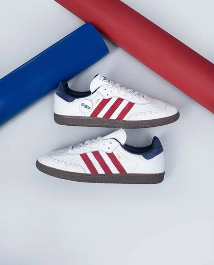 ADIDDAS SAMBA OG TEAM VICTORY RED NIGHT INDIGO FIXX