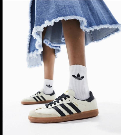 ADDIDAS SAMBA STRATA BEIGE WOMENS FIXX