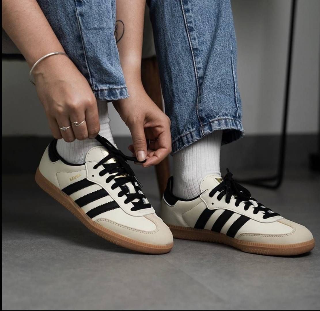 ADDIDAS SAMBA STRATA BEIGE WOMENS FIXX