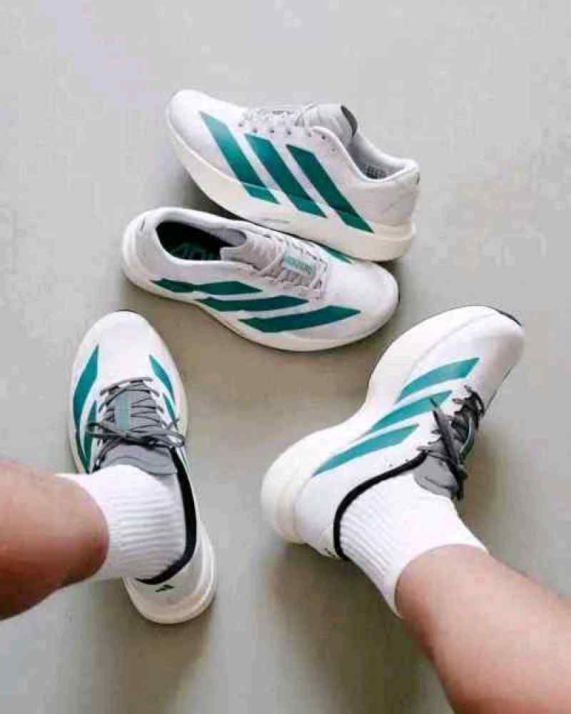 Adidaass Adizero EVO SL White Pure Teal
