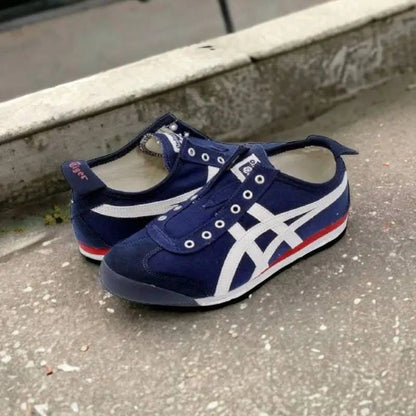 ONITSKAA TIGER SLIPON NAVY BLUE