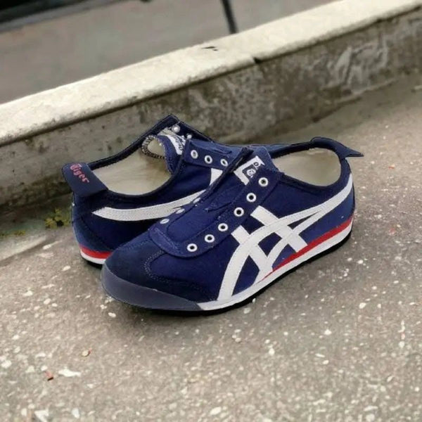 ONITSKAA TIGER SLIPON NAVY BLUE