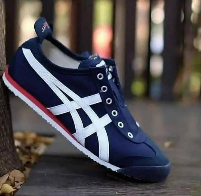 ONITSKAA TIGER SLIPON NAVY BLUE