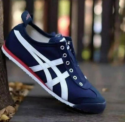 ONITSKAA TIGER SLIPON NAVY BLUE