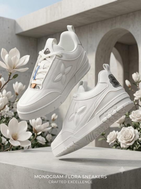 LOUUIS VUITTON SKATE WHITE SNEAKER