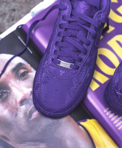 NIKKE AIRFORCE 1 LOW X  KOBE BRYANT COURT PURPLE
