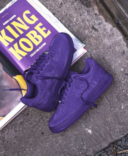 NIKKE AIRFORCE 1 LOW X  KOBE BRYANT COURT PURPLE
