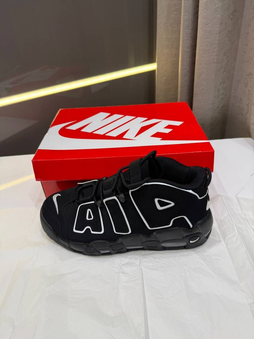 Nikke Air More Uptempo Black Fi x