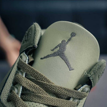 NIKKE AIR JORDAN RETRO 3 MEDIUM OLIVE SALE