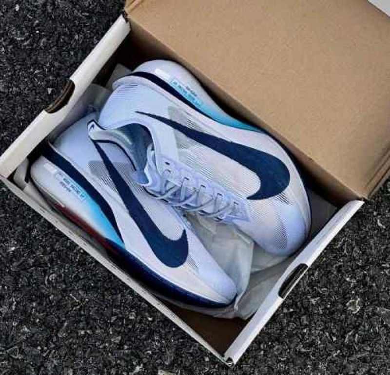 Nikkee zoom Vaporfly 4 Road Racing White Blue