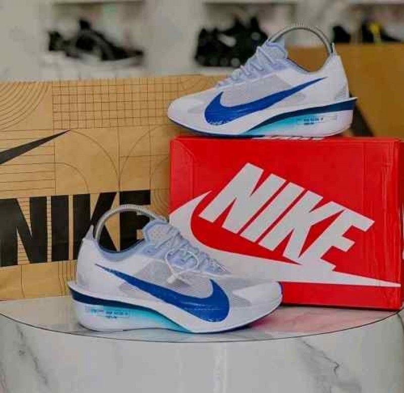 Nikkee zoom Vaporfly 4 Road Racing White Blue