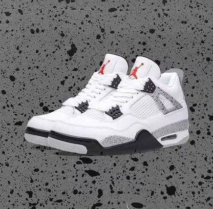 AIR JORDAN RETRO 4 WHITE CEMENT