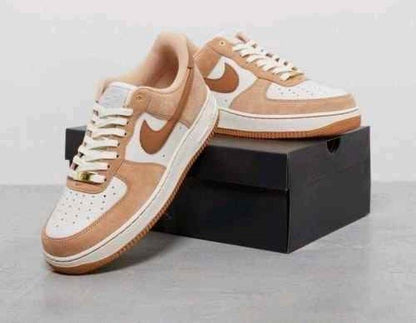 Nikkee Airforce 1 vachetta tan suede quality