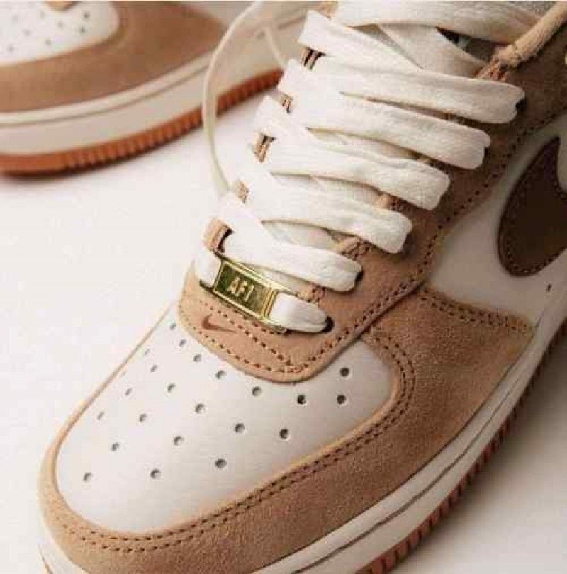 Nikkee Airforce 1 vachetta tan suede quality