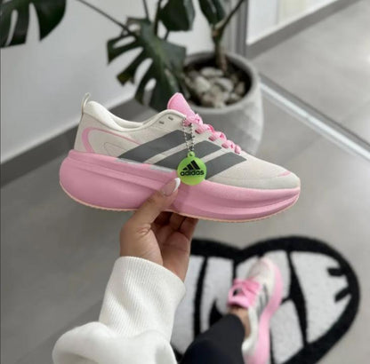 Adidaas Supernova Glide Pink Grey