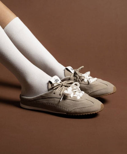 ALO SUNSET MULE SNEAKER SANDSTONE