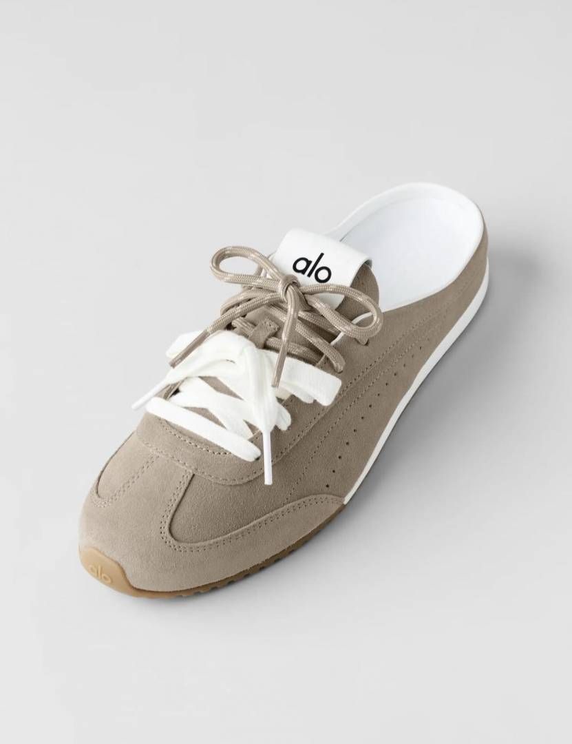 ALO SUNSET MULE SNEAKER SANDSTONE