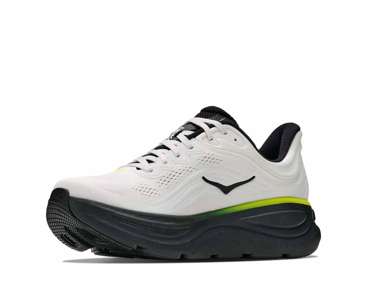 Hoka Bondi 9 White citrus