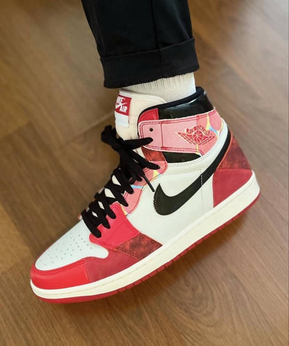 Nikke Air Jordan 1 Retro High OG Next Chapter  SpiderMan Across the Spider-Verse Semi Ua Glowing