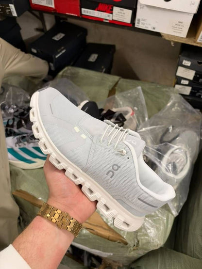 On Cloud 6 Waterproof 6 Glacier White Light Grey