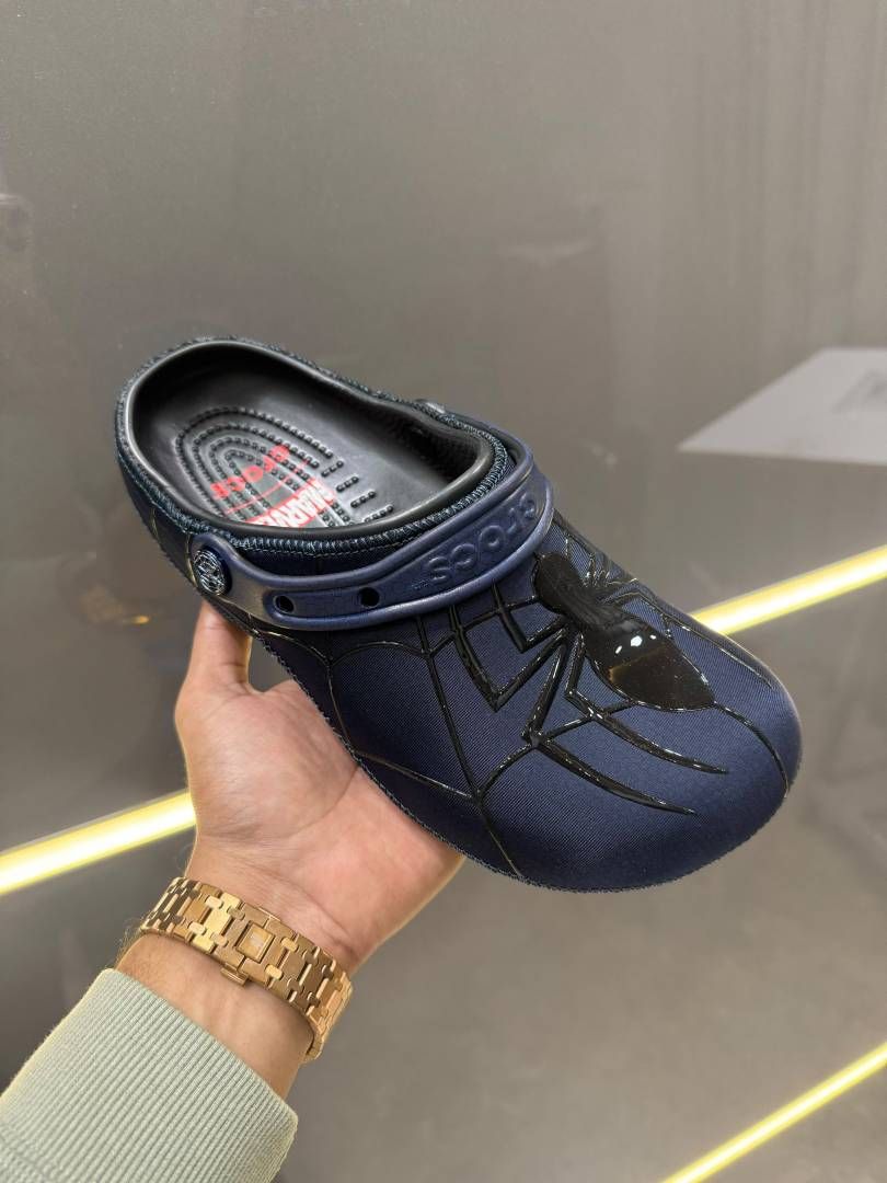 CROCCS X MARVEL blue SPIDERMAN CLOG FIX