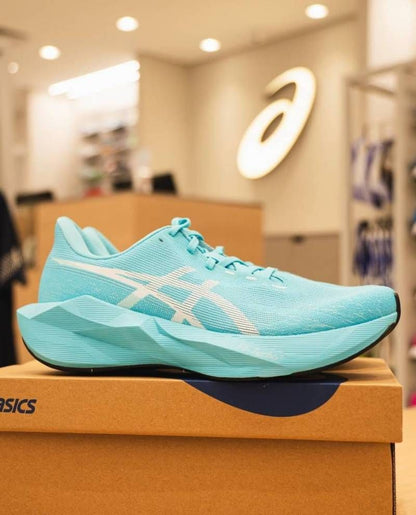 Asiccs Novablast 6 Energy Aqua White Fix