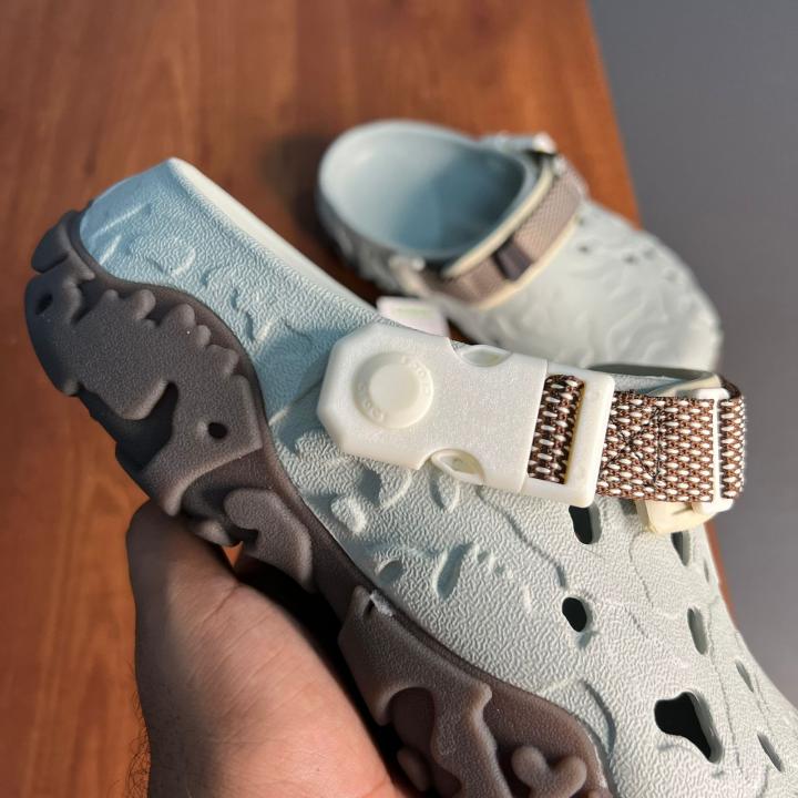 Croc.s All-Terrain Atlas Clogs Sky With Og Box And Carry Bag