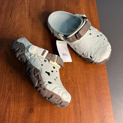 Croc.s All-Terrain Atlas Clogs Sky With Og Box And Carry Bag