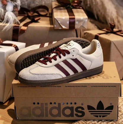 Adidaass Samba OG woMen s Wonder White Maroon for her