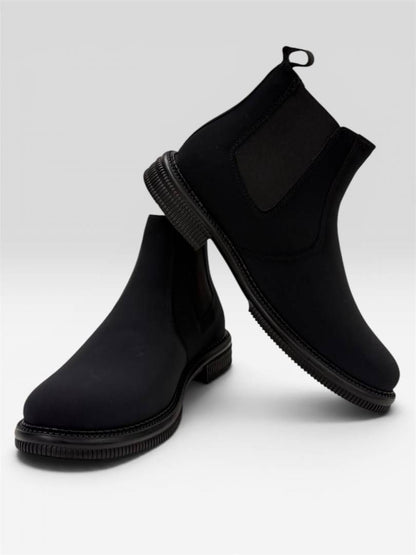 Zarra black chelsea boots