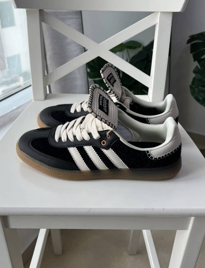 ADIDAAS SAMBA X WALES BONNER PONY TONAL CORE BLACK