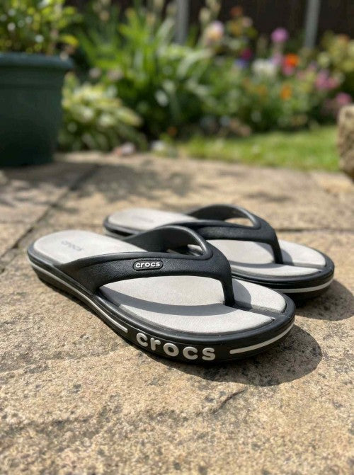 CROCCS BAYABAND FLIP FLOP GREY