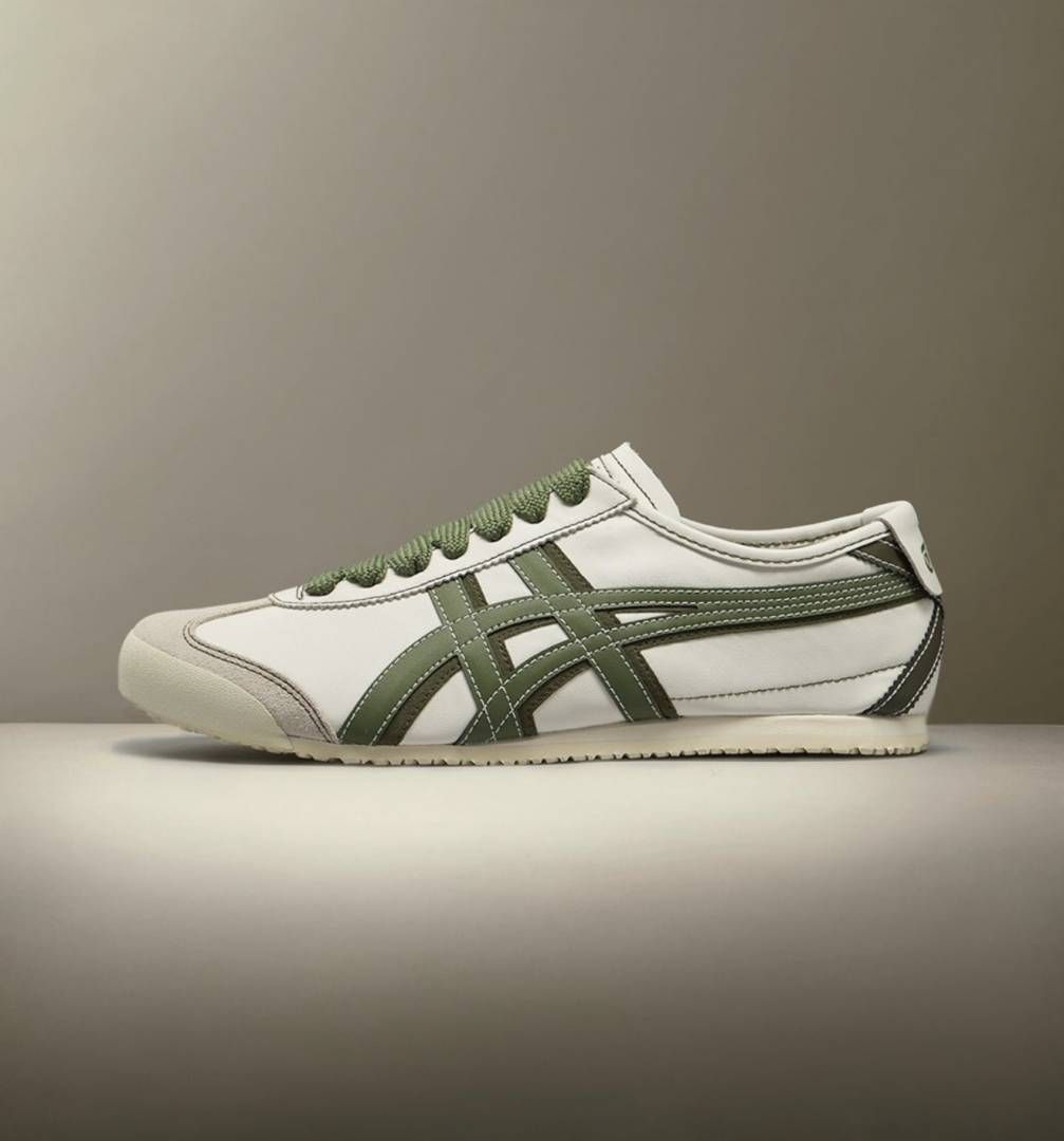 onitsuk tiger mexico 66 Green Cream moss