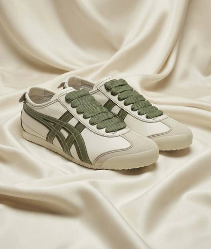 onitsuk tiger mexico 66 Green Cream moss