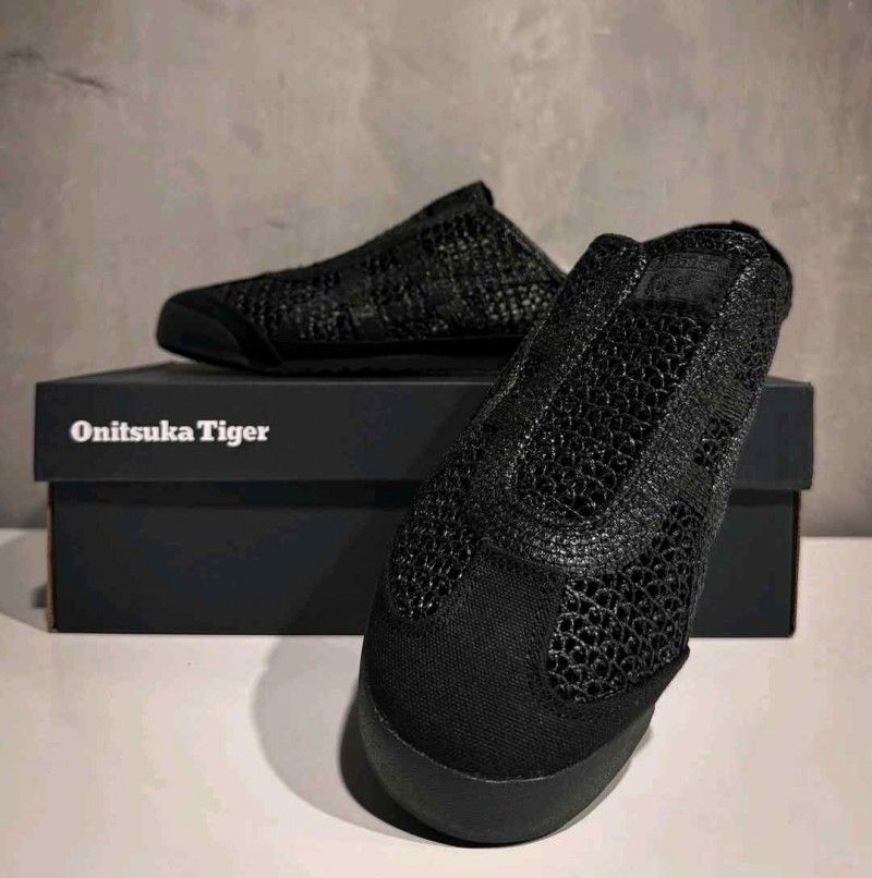 Onisuka Tigar Mexico 66 Sabot black mesh