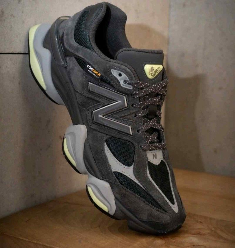 Neww Balance 9060 Black Cement Dry Lime