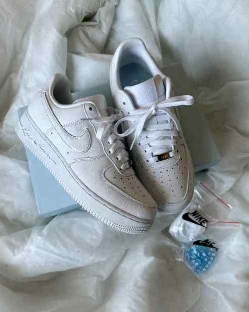 Nocta x nikkee Airforce 1 Low Certified Lover Boy Triple White for her