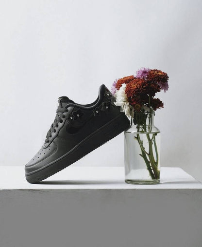 Nikkee Air Force 1  07 Florette Black Off-Noir